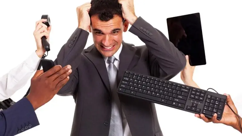 Te veel werk zorgt voor stress bij de Belgen