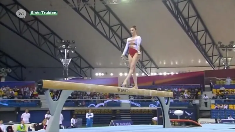 Nina Derwael eindigt zesde na knappe allroundfinale