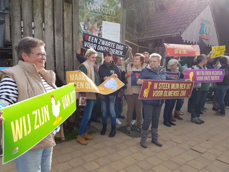 VZW Vrienden van de Olmense Zoo eisen dat park terug opengaat