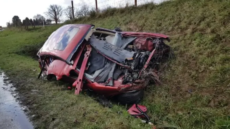 Vrouw raakt levensgevaarlijk gewond bij crash in Gingelom