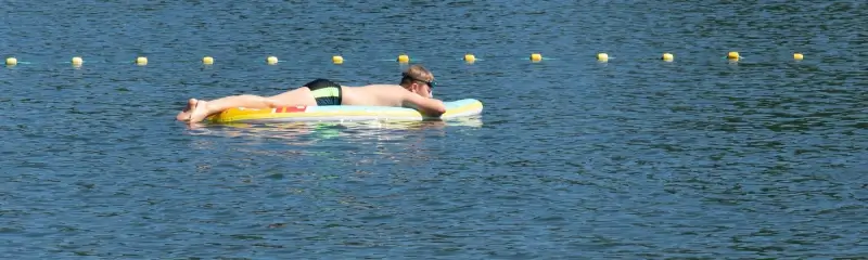 Vanaf dit weekend kan je weer zwemmen in de Paalse plas