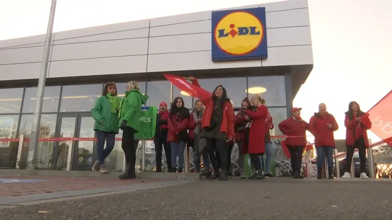 Staking bij Lidl is voorbij