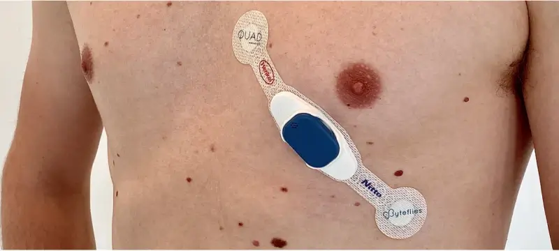 Innovatieve pleister kan binnenkort coronapatiënten op afstand monitoren