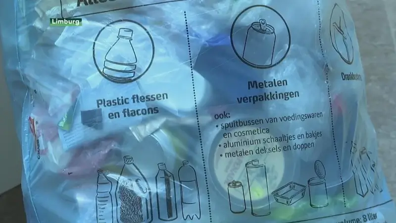 Oude pmd-zakken uitzonderlijk toegelaten in recyclageparken