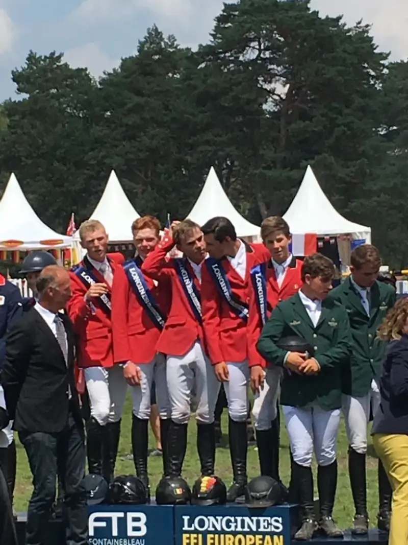 Limburgse ruiters halen goud binnen voor België op EK Jumping