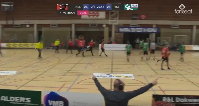 Sportcommentator gaat helemaal uit z'n dak na winnend punt van Sporting NeLo