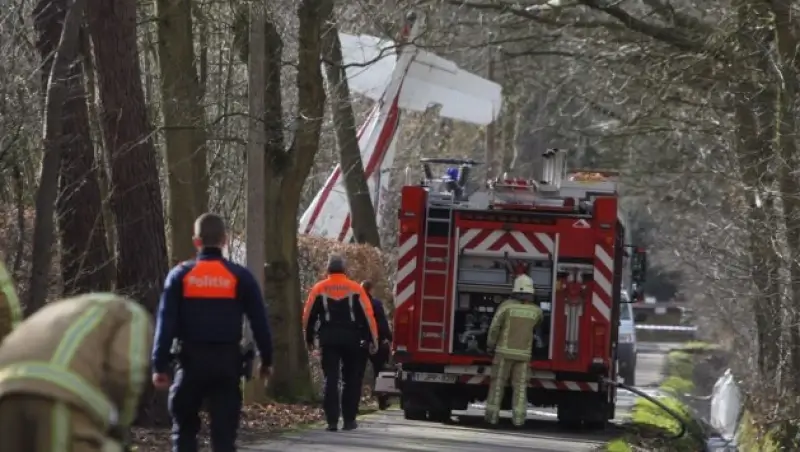 Sportvliegtuig crasht in Hasselt: twee inzittenden komen om
