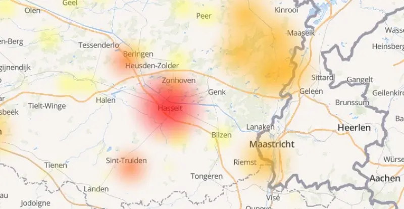 Grote problemen met Telenet in Limburg