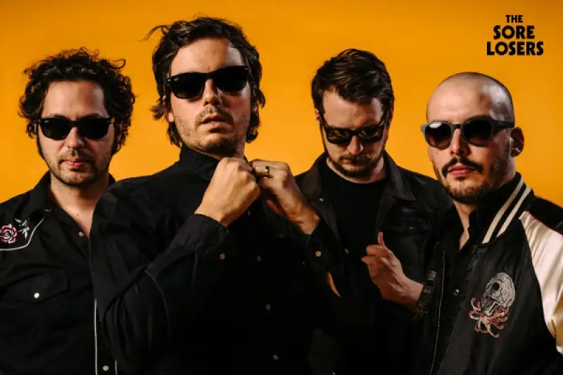 The Sore Losers nemen je mee voor een 'Dark Ride'