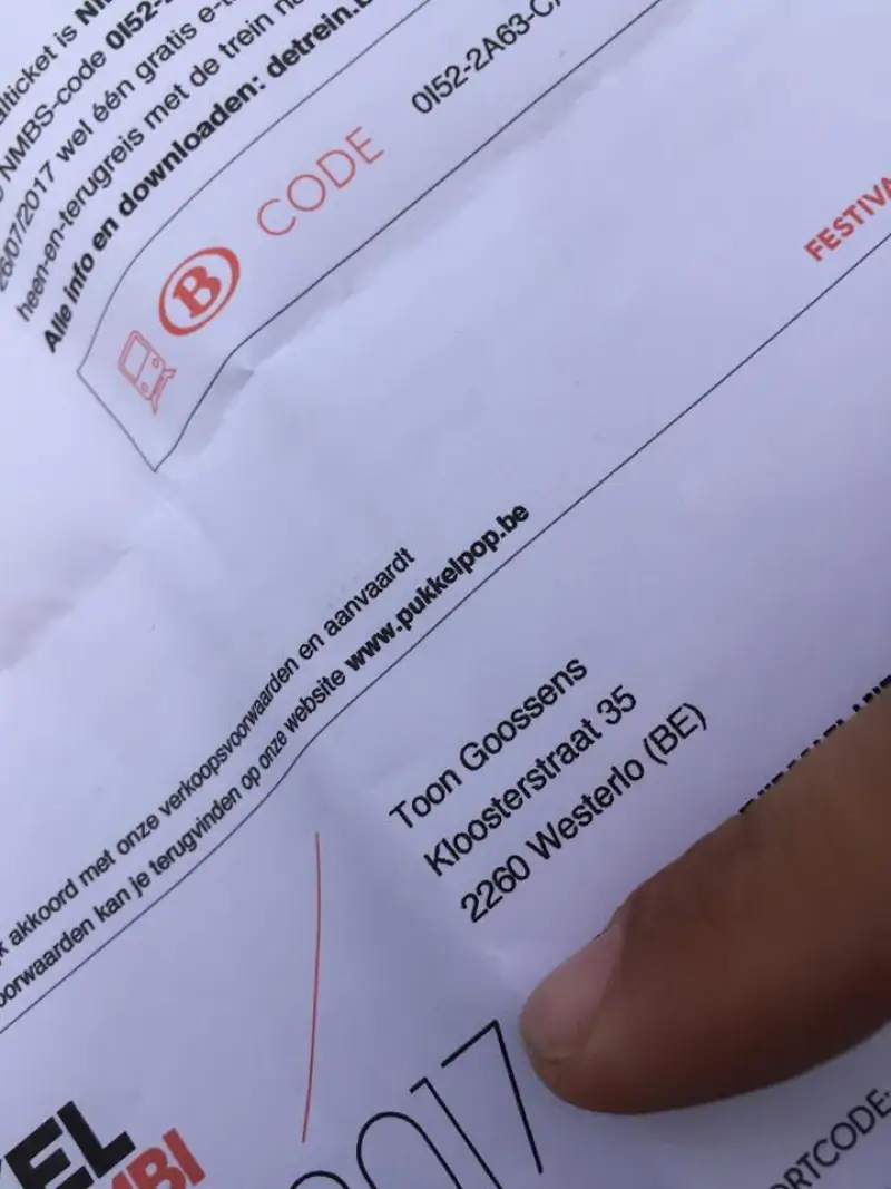 Ongelukkige festivalganger is zijn Pukkelpopticket nu al kwijt