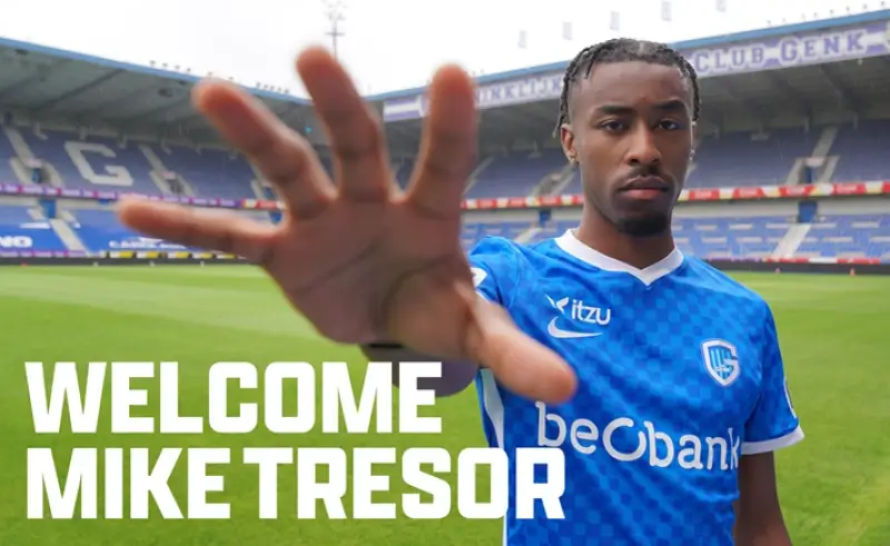 Mike Trésor tekent tot 2025 bij Racing Genk