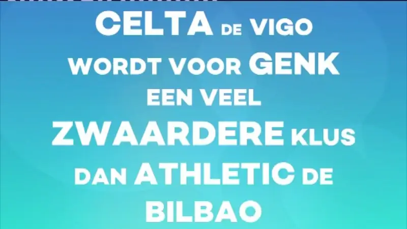 Poll Sportcafé: Genk vs. Celta de Vigo