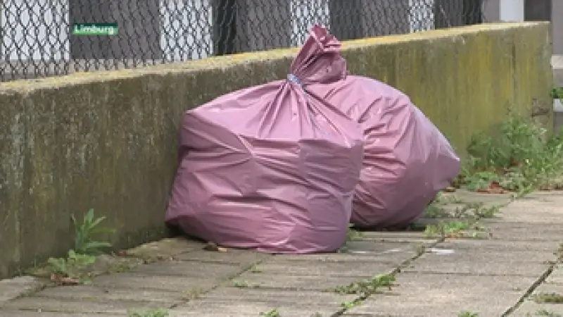Ook vandaag wordt afval niet overal in Limburg opgehaald door staking