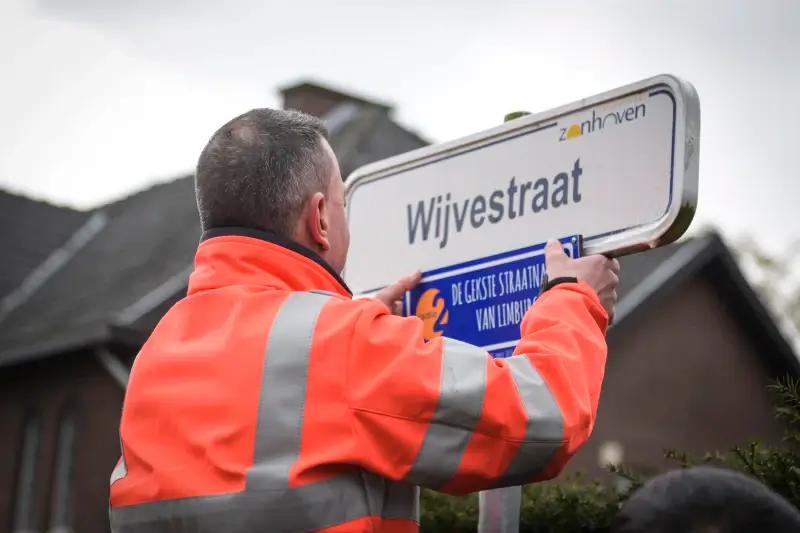 De Wijvestraat in Zonhoven is de Gekste Straatnaam van Limburg