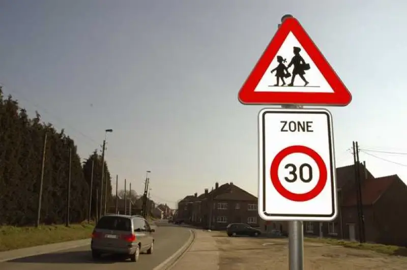 Aantal ongevallen in de zone 30 daalt
