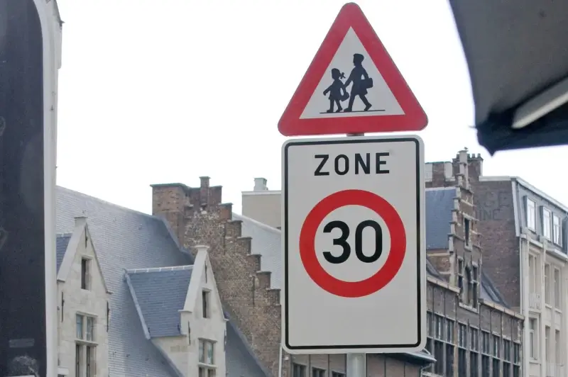 Bestuurders trekken zich niets aan van zone 30