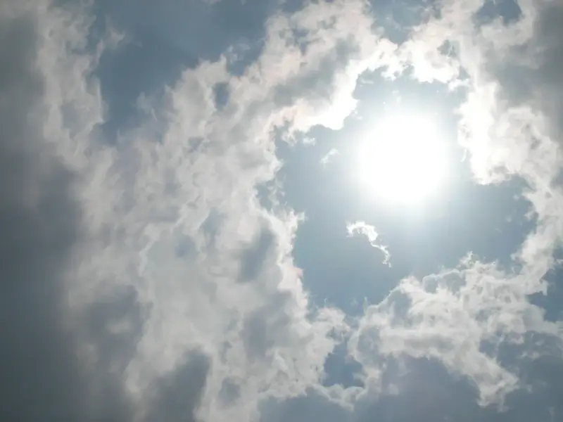 Met zonnig weer het weekend in