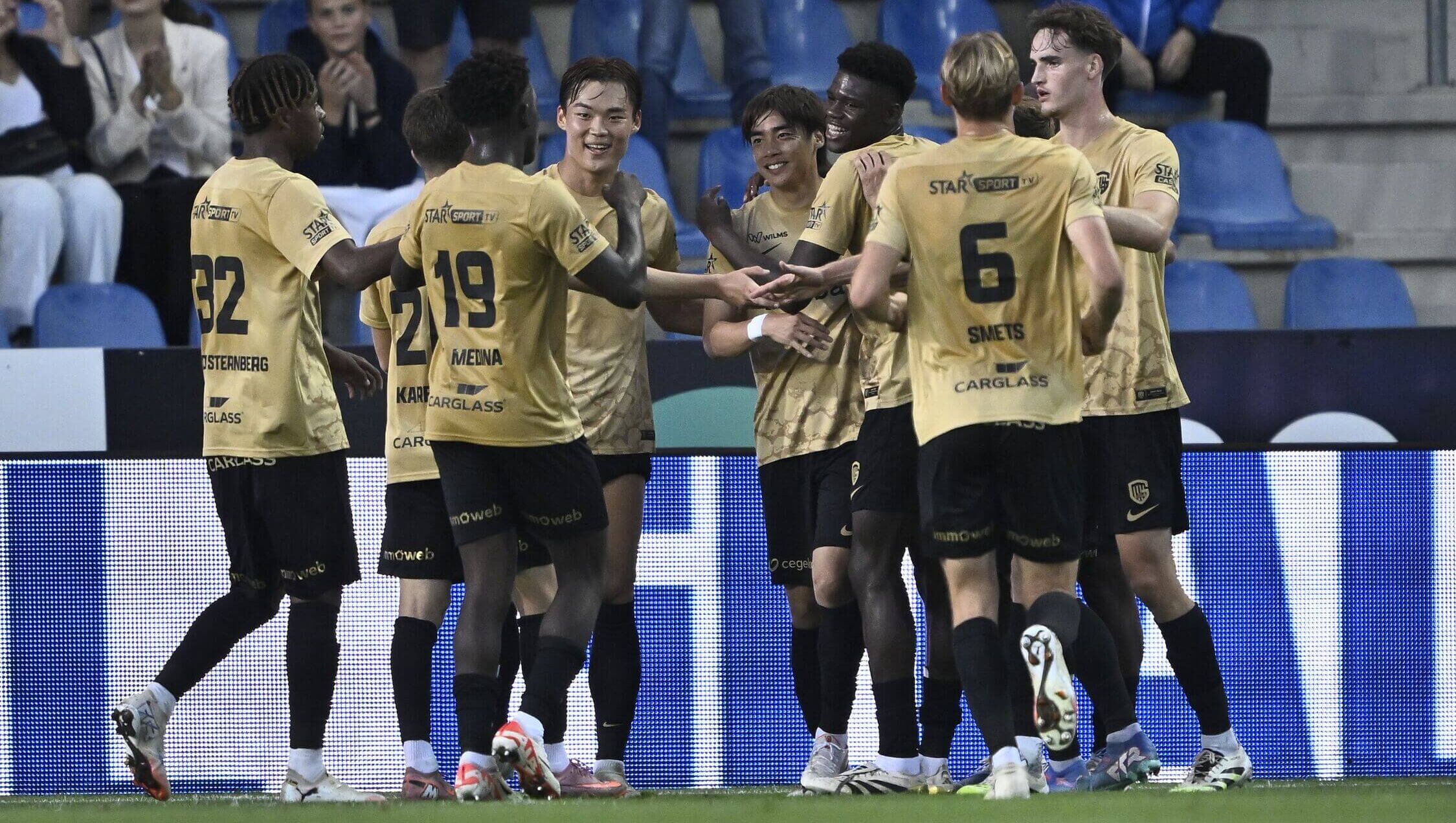 Racing Genk verliest, maar mag naar Europa League dankzij overtuigende heenwedstrijd